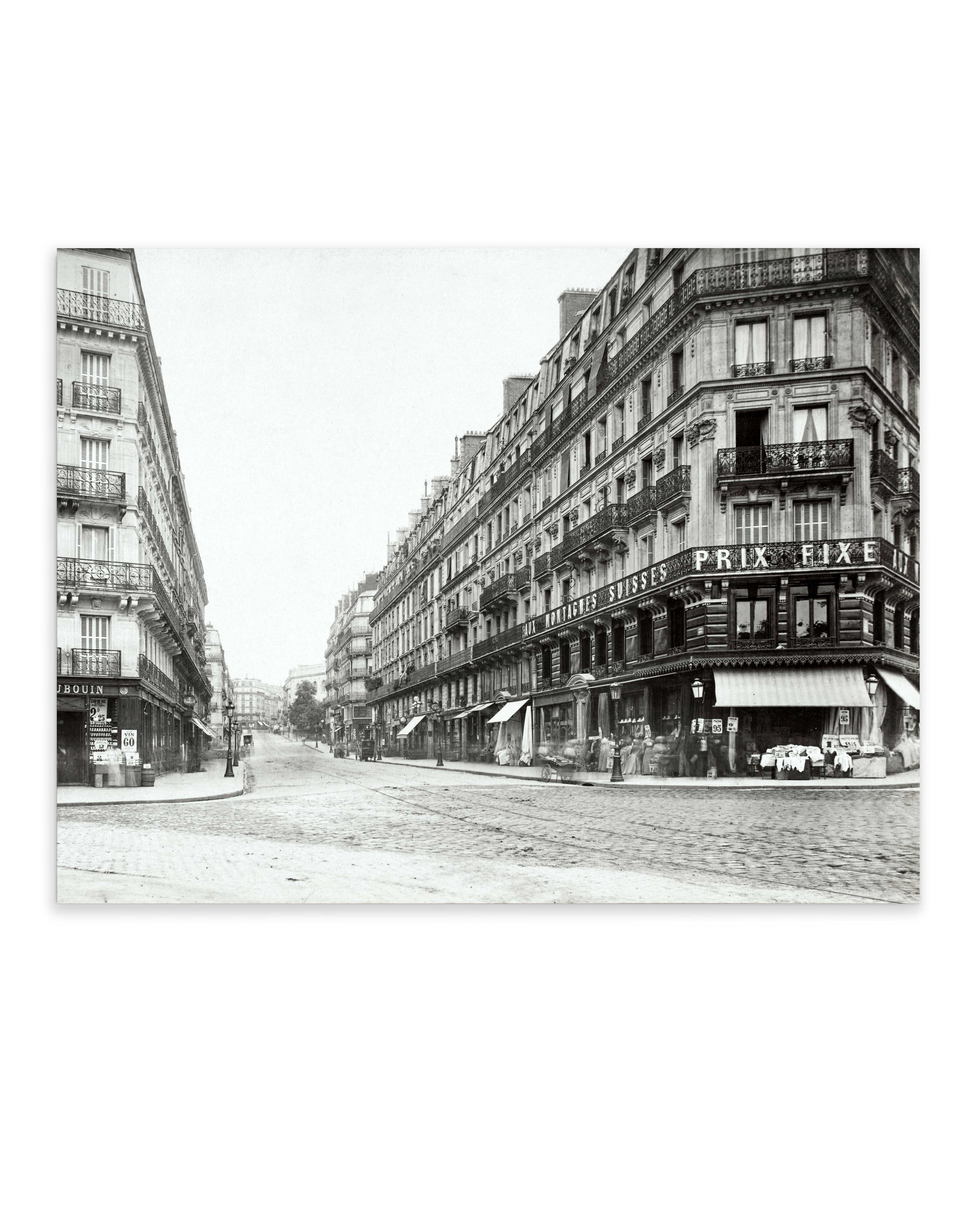 Rue Monge, Paris (1870)