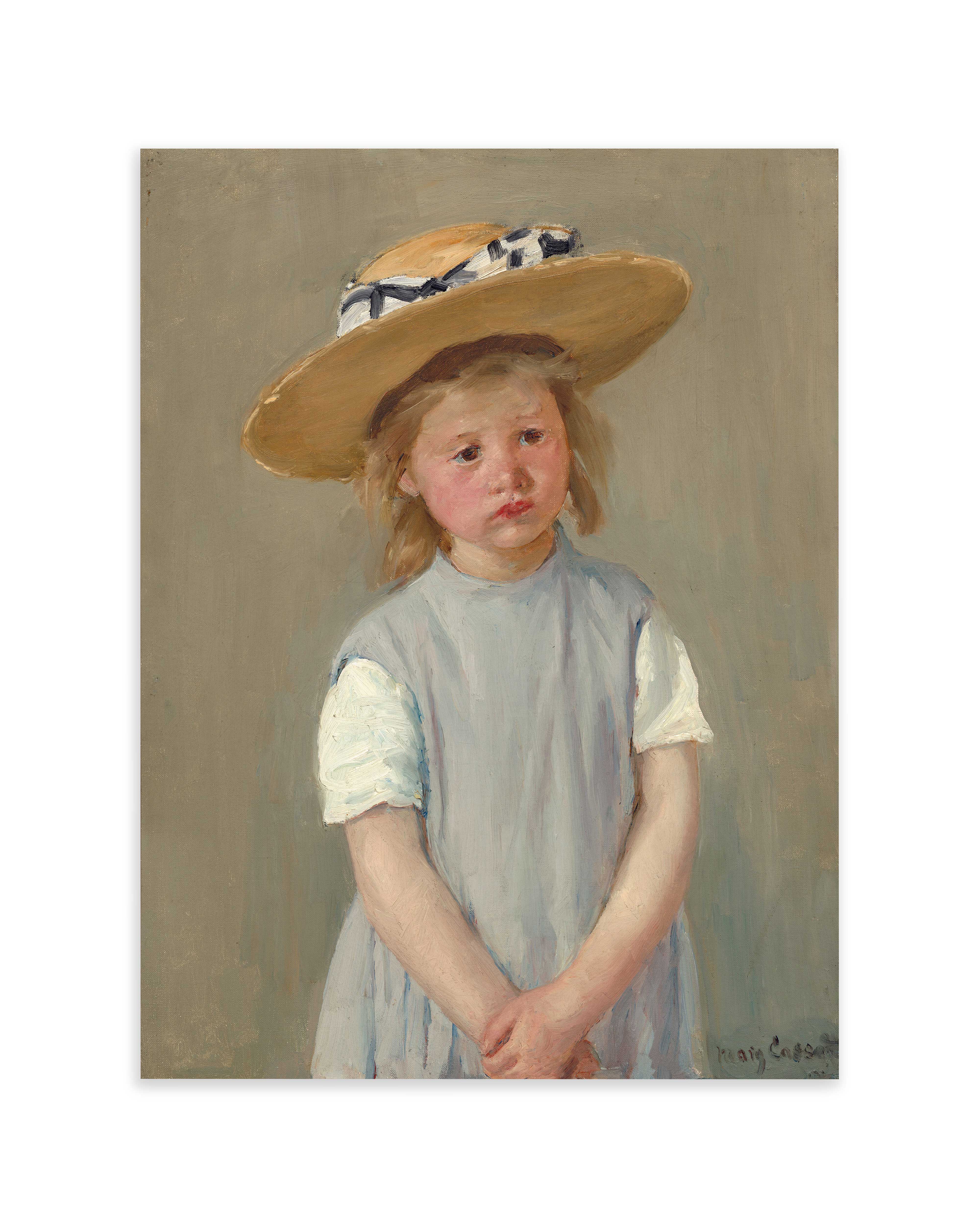 Child with a Straw Hat (1886)