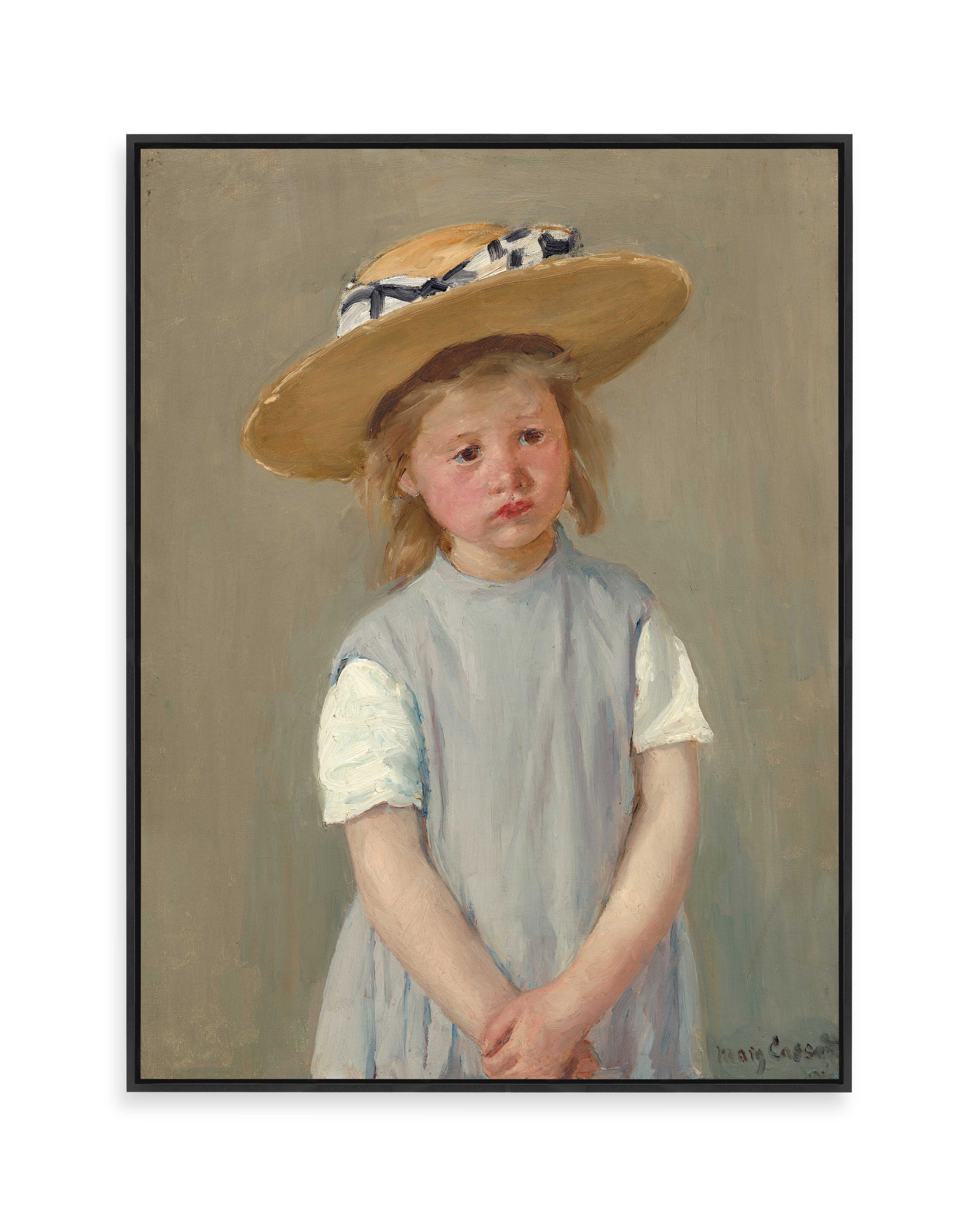 Child with a Straw Hat (1886)