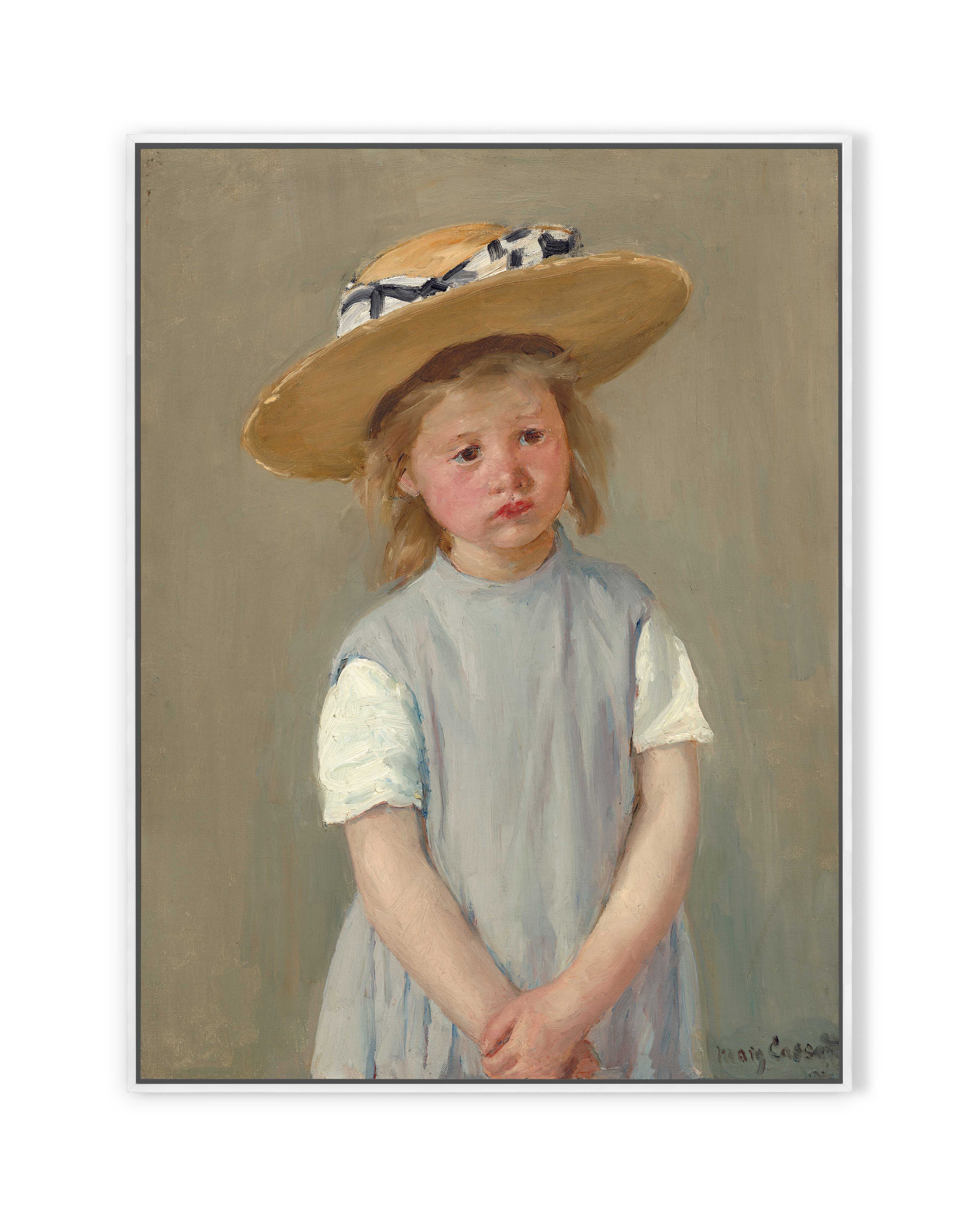 Child with a Straw Hat (1886)