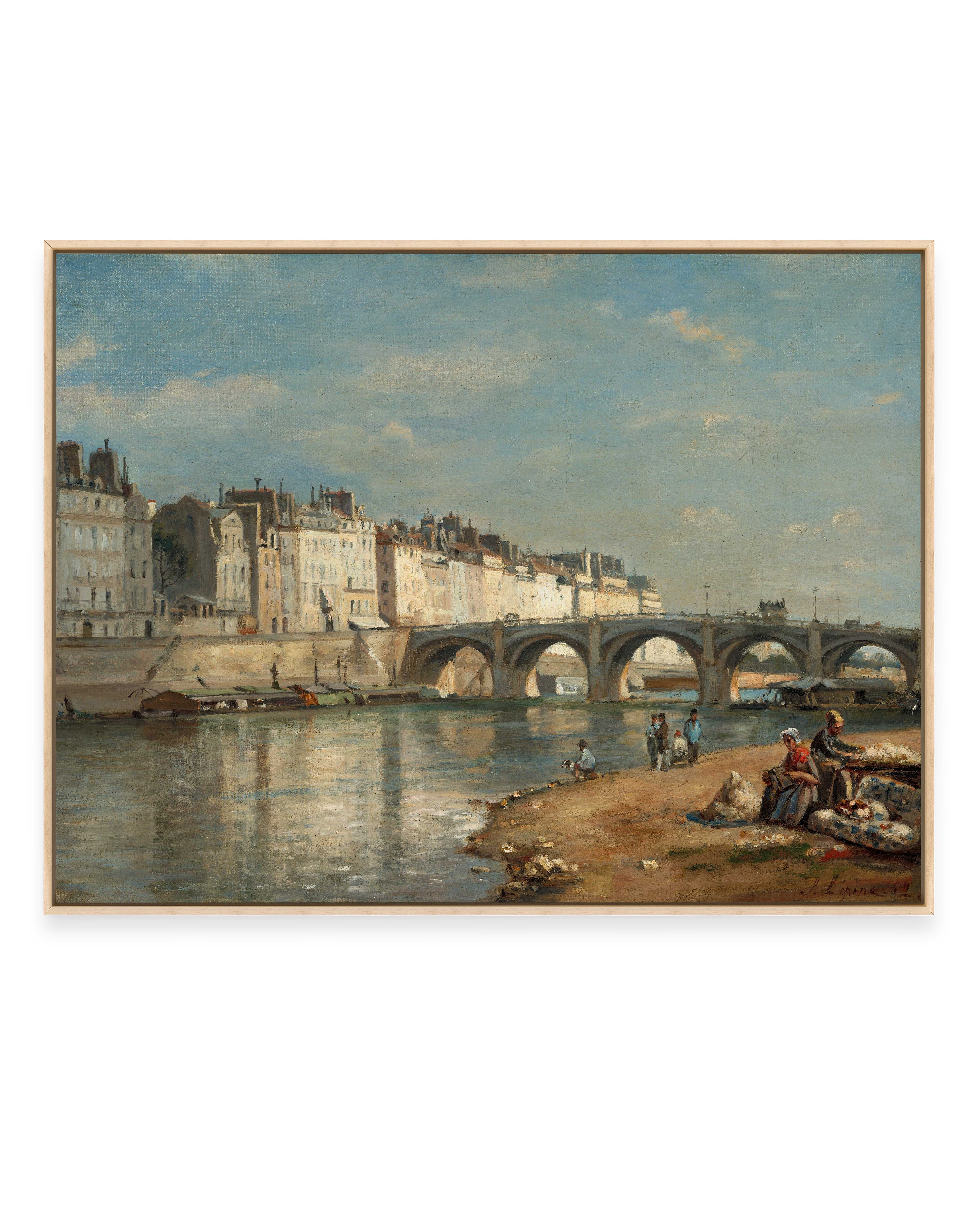 Pont De La Tournelle, Paris (1862)